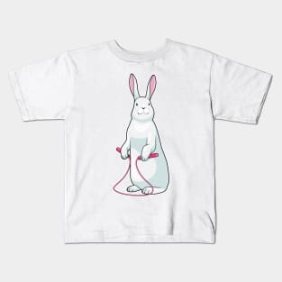 Rabbit Fitness Sports Kids T-Shirt